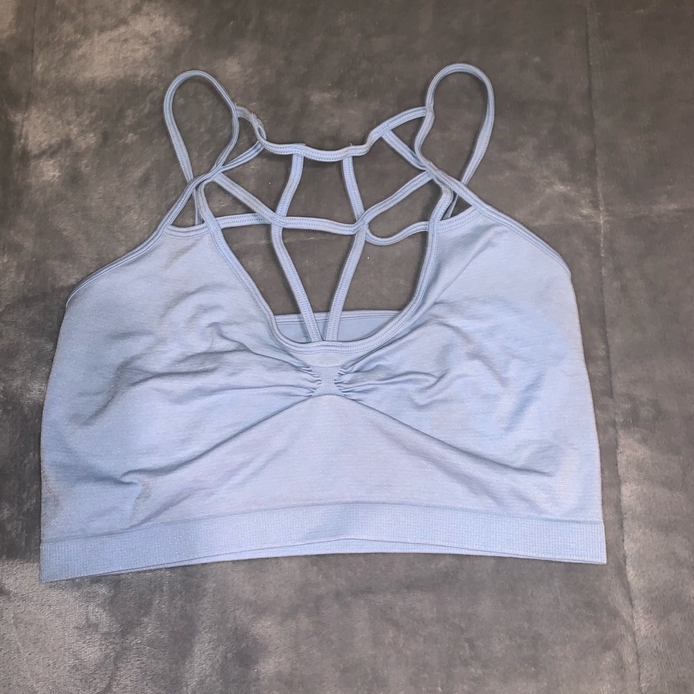 Bke cagged bralette a beautiful blue color ❤️